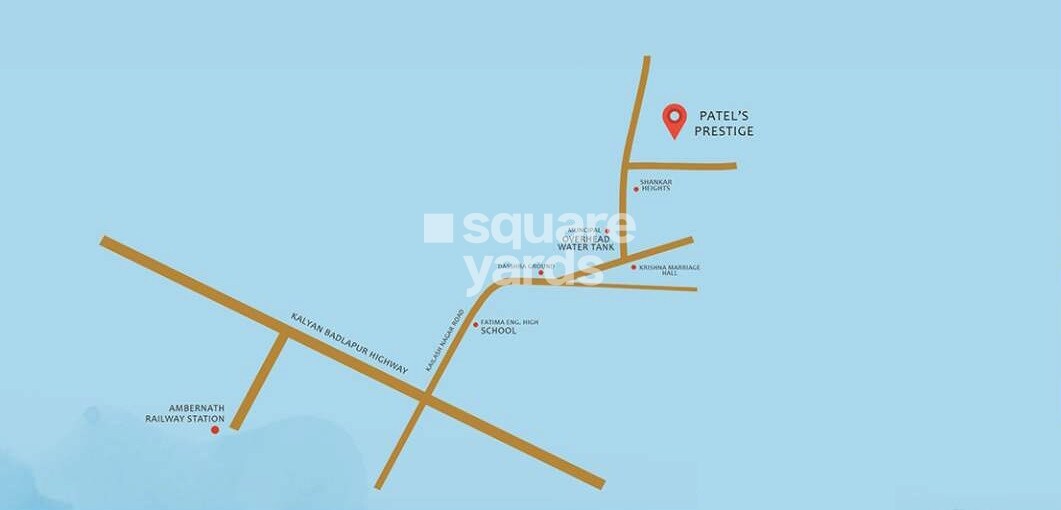 Patel Prestige Location Image