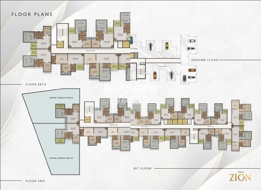 Patel Zion Floor Plans