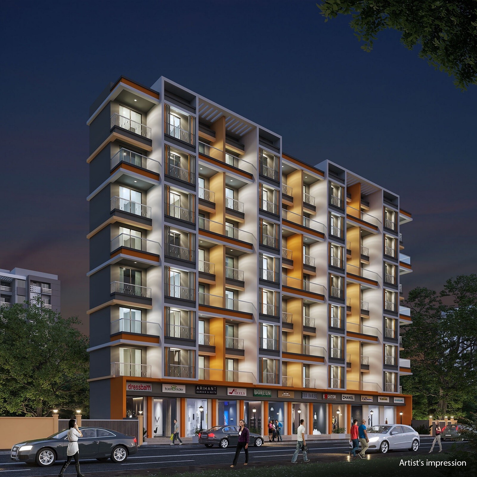 Pawan Atharva Apartment Exteriors