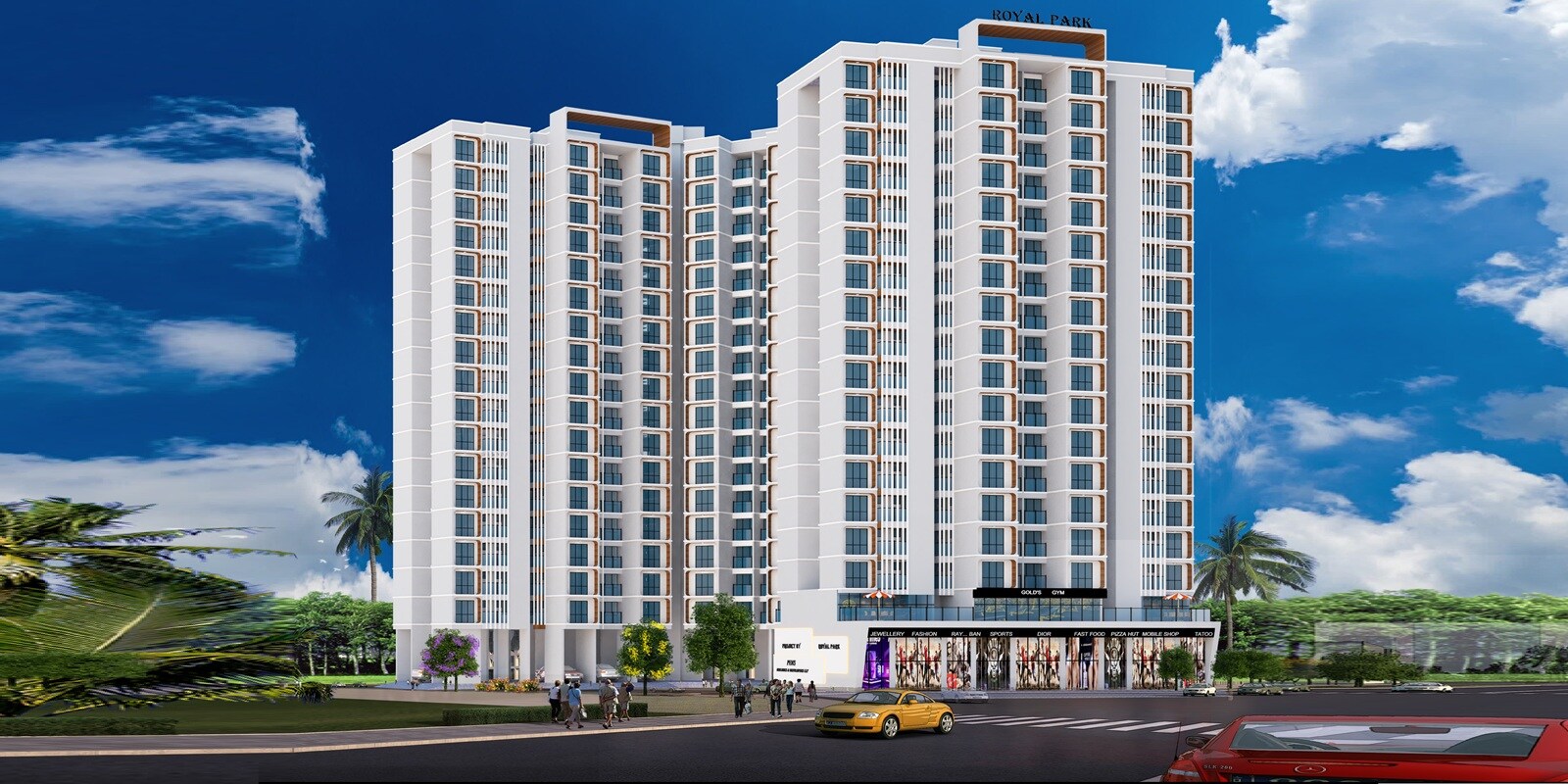 Pen Royal Park residential project in Themghar