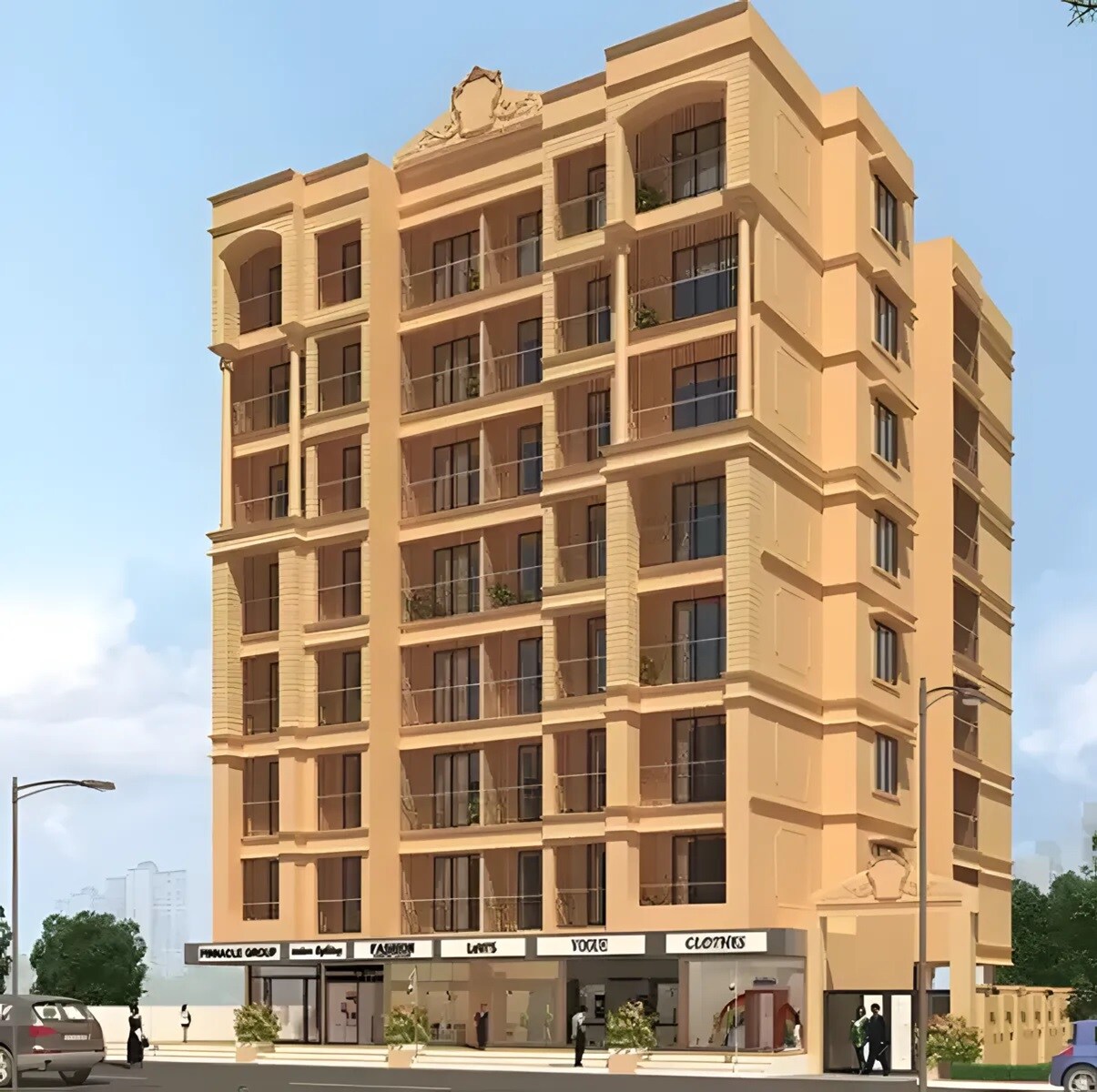 Pinnacle Fulora CHS Apartment Exteriors