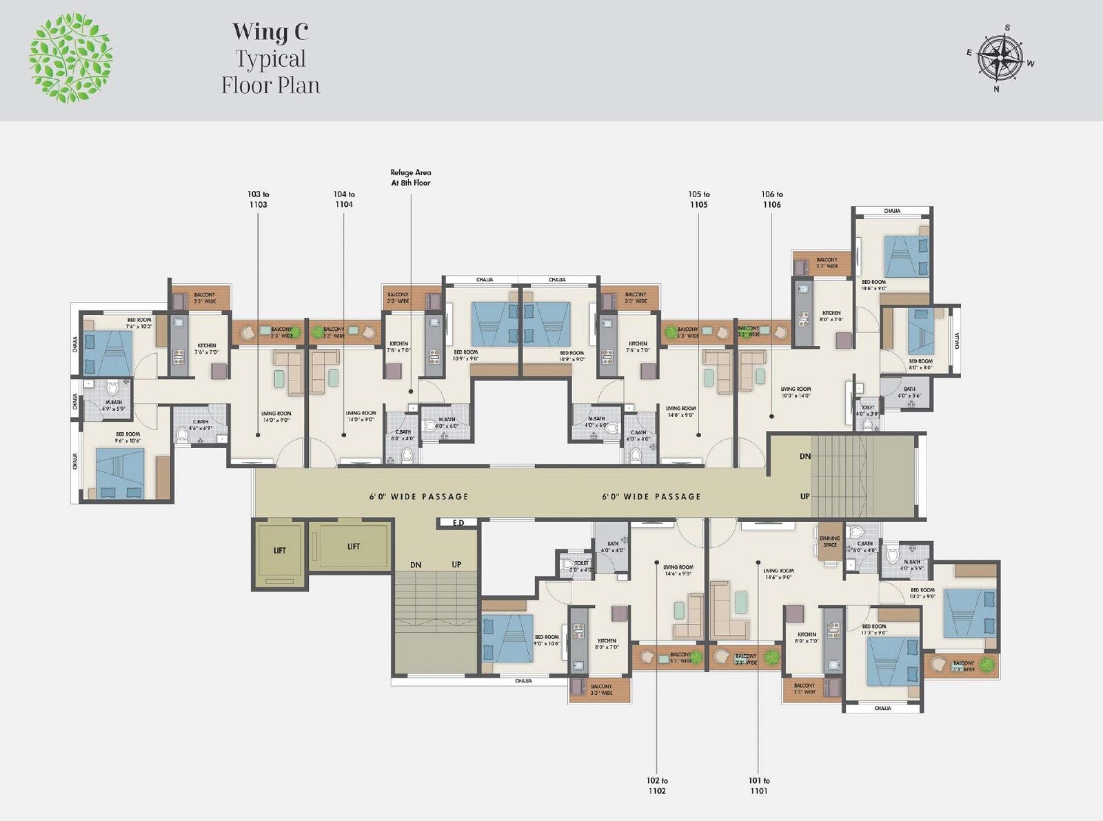 Pinnacle Nano City Floor Plans 2