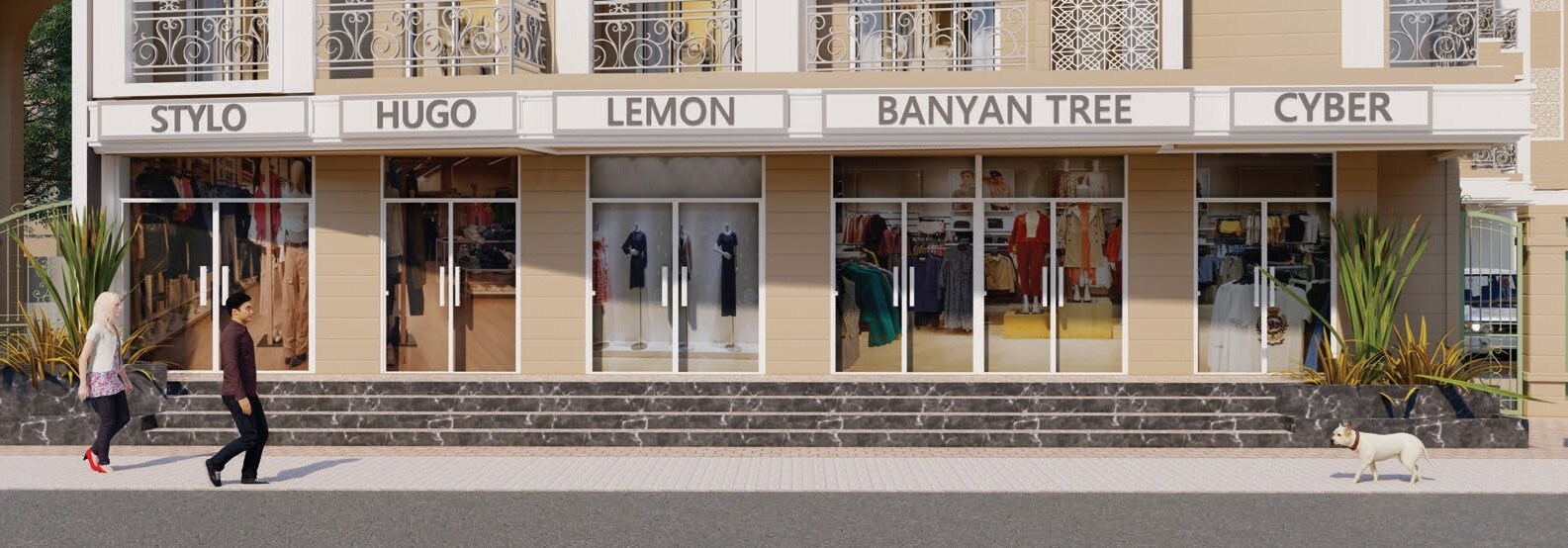 Pinnakle Sai Castle Commercial Exteriors