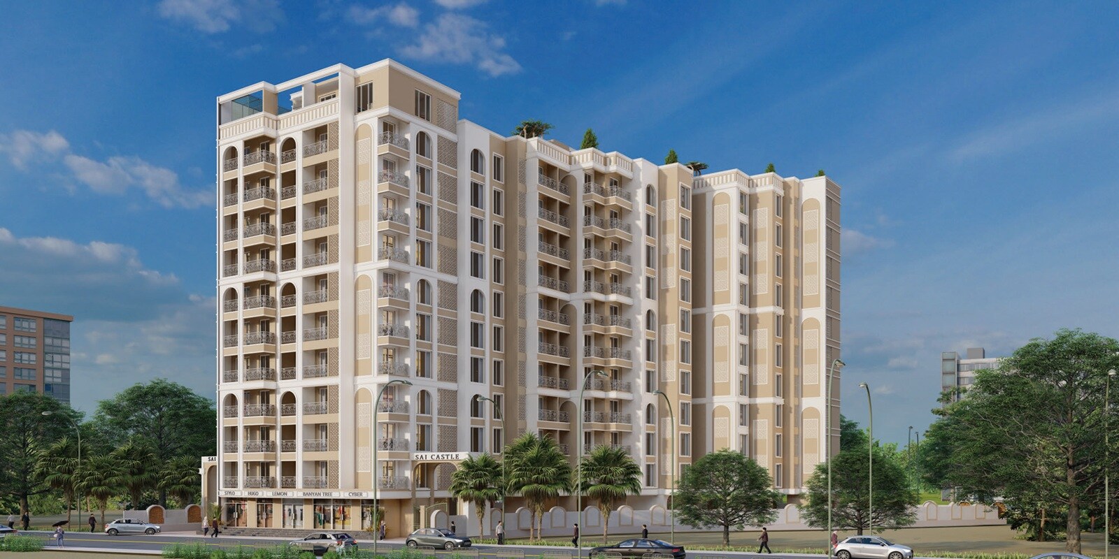 Pinnakle Sai Castle residential project in Joveli