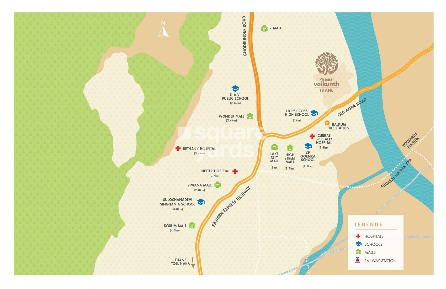 Piramal Vaikunth Vidit Location Image