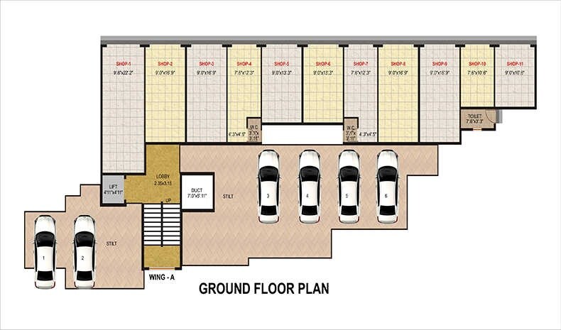 Pokhriyal Paradise Floor Plans
