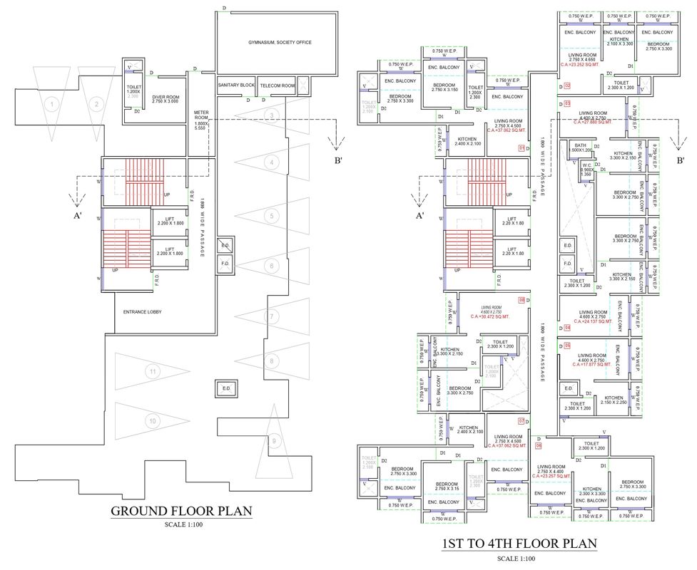 Pragati Samarth Altura Floor Plans