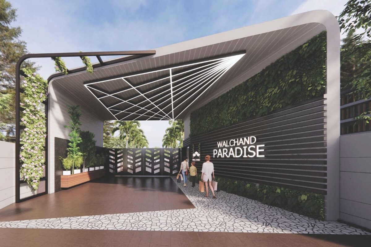 Pramanik Walchand Paradise Entrance View
