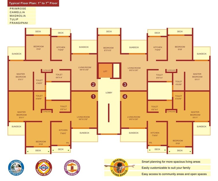 Pranjee Garden City Phase 2 Floor Plans 2