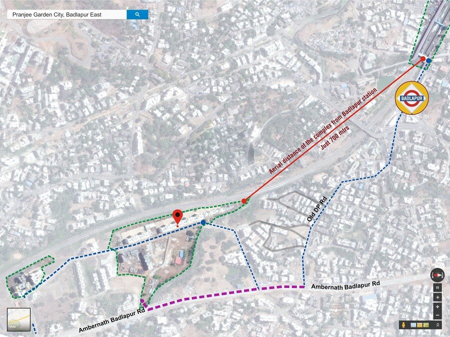 Pranjee Garden City Phase 2 Location Image
