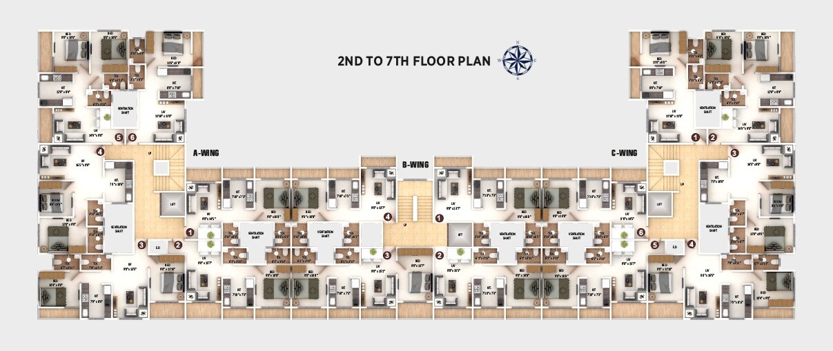 Precious Empire Floor Plans 1