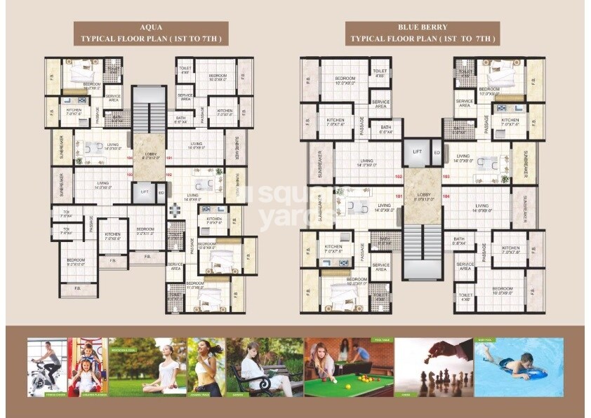 Precious Harmony NX Floor Plans 1