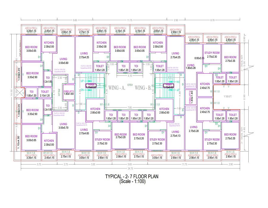 Precious Ishwar Kanchanganga Floor Plans