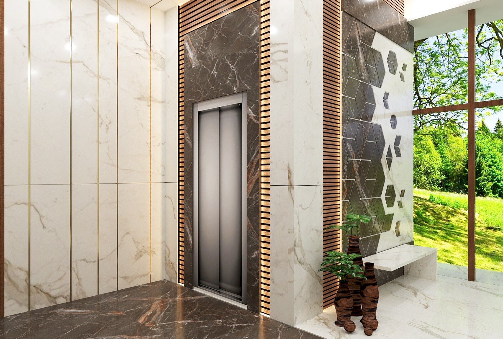 Precious Meadows Lift Lobby Image