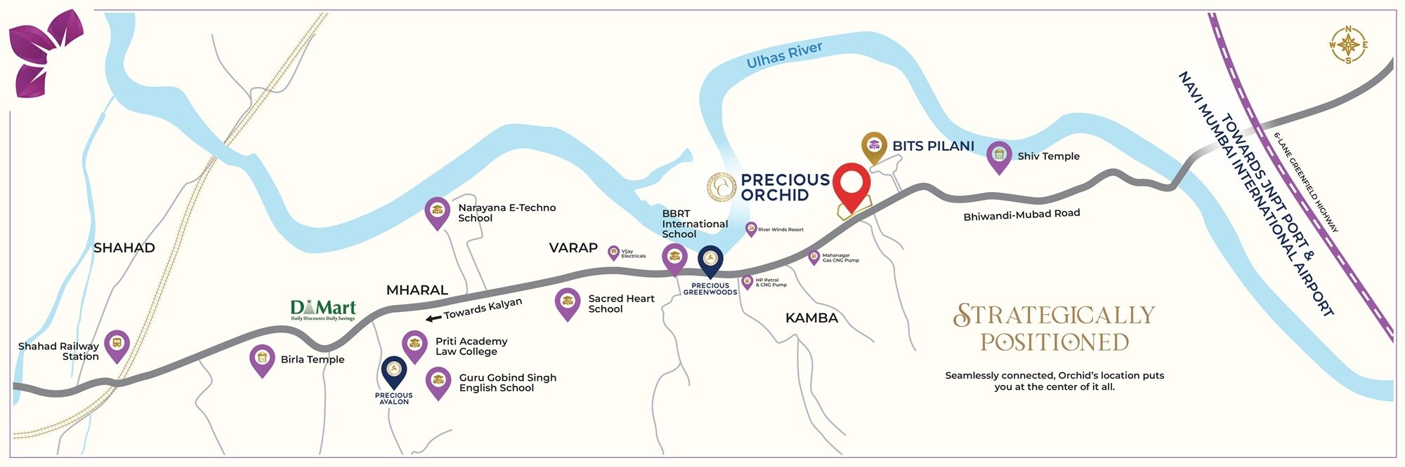 Precious Orchid Location Image
