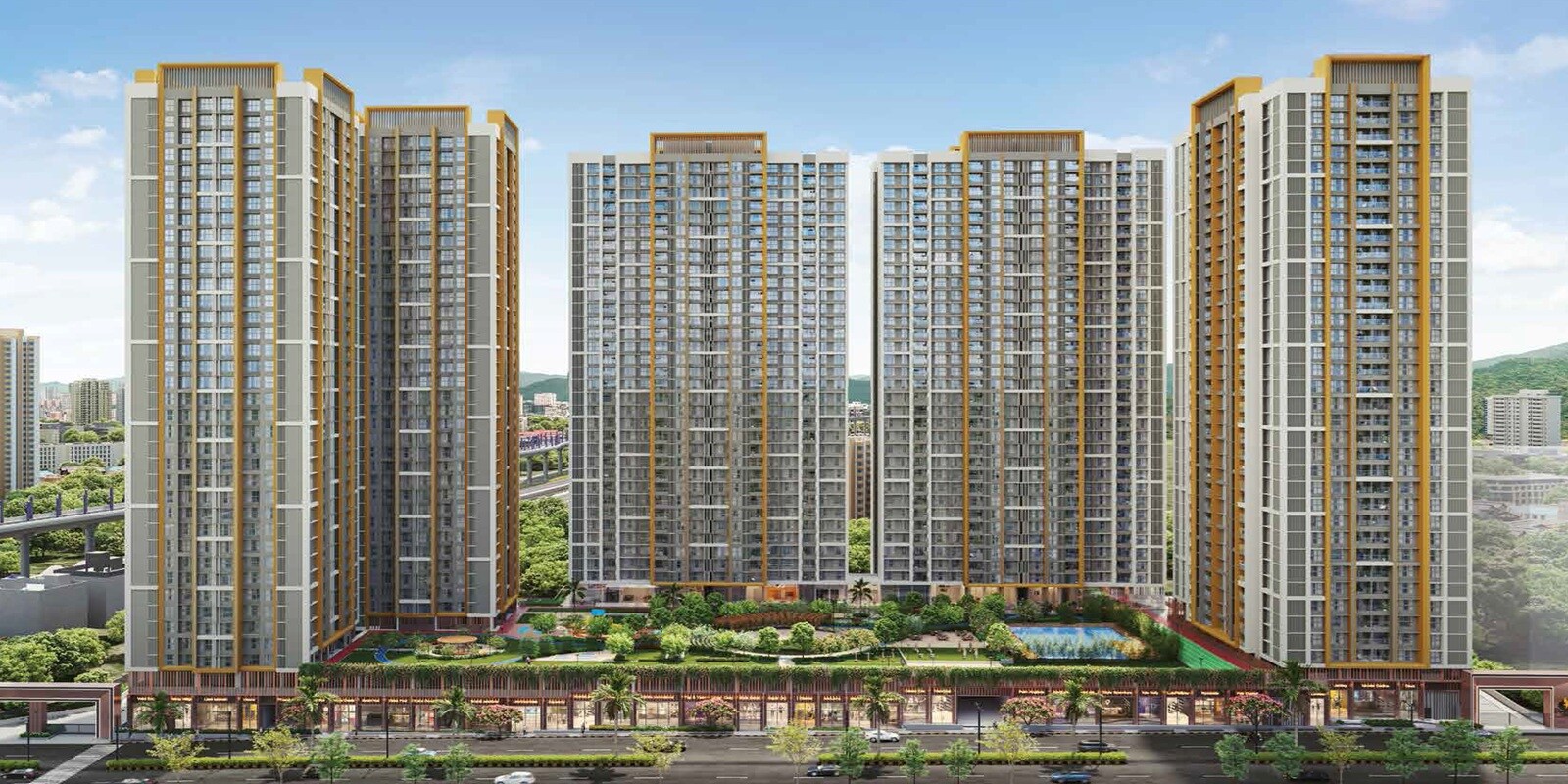 Prestige Garden Trails residential project in Mira Road