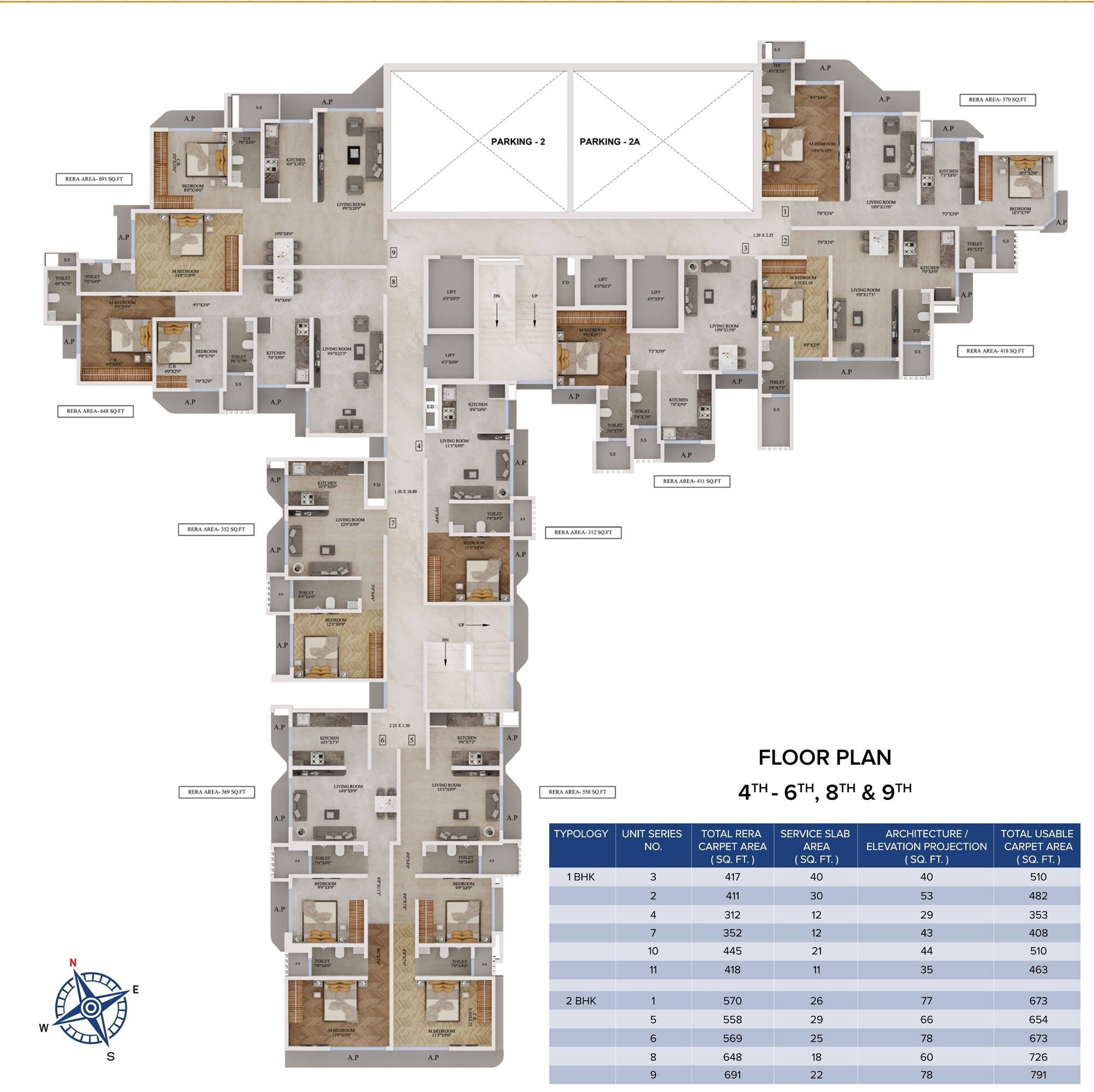 Pride Dreams Paradise Floor Plans