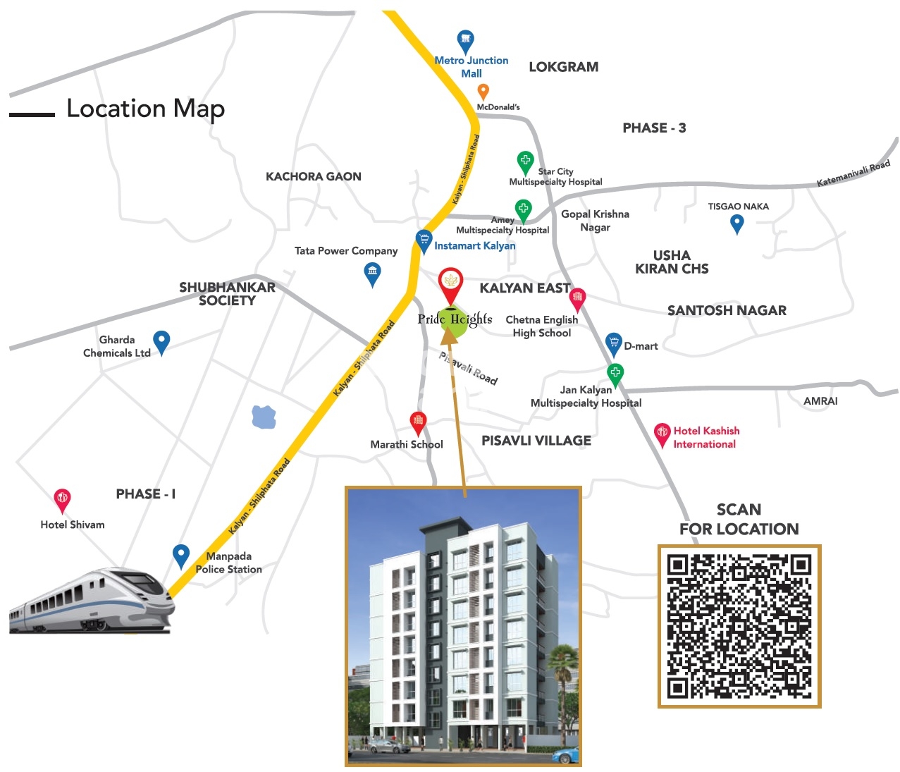 Pride Heights Kalyan in Kalyan East, Thane @ 38.10 Lac - Floor Plans ...