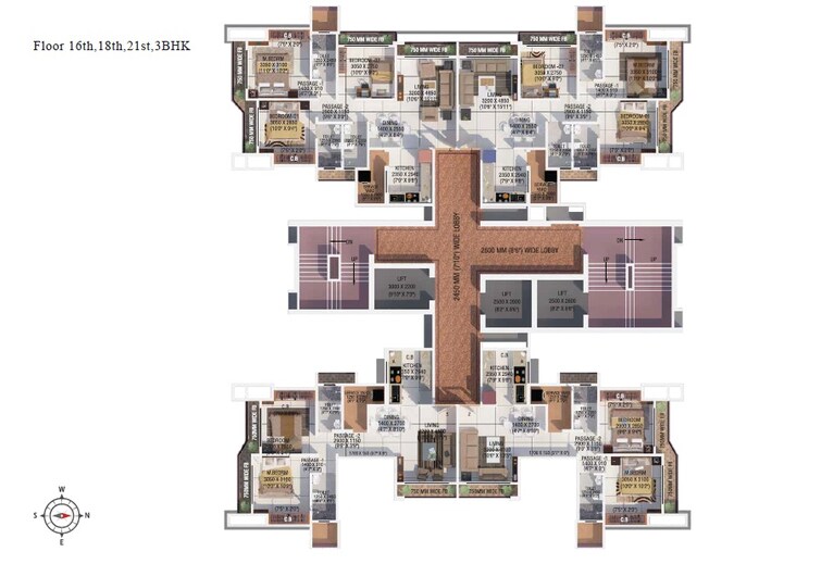 Pridedream Giriraj Dreams Floor Plans 2