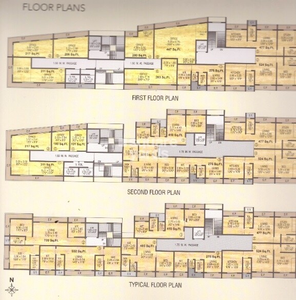 Prime Pramila Heights Floor Plans