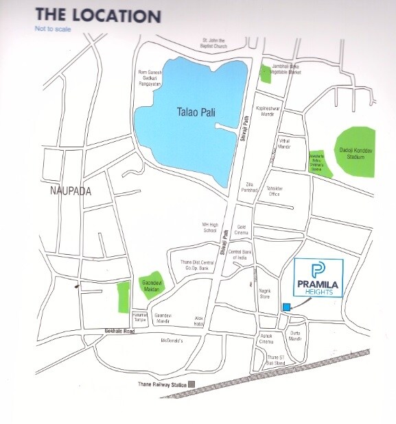 Prime Pramila Heights Location Image