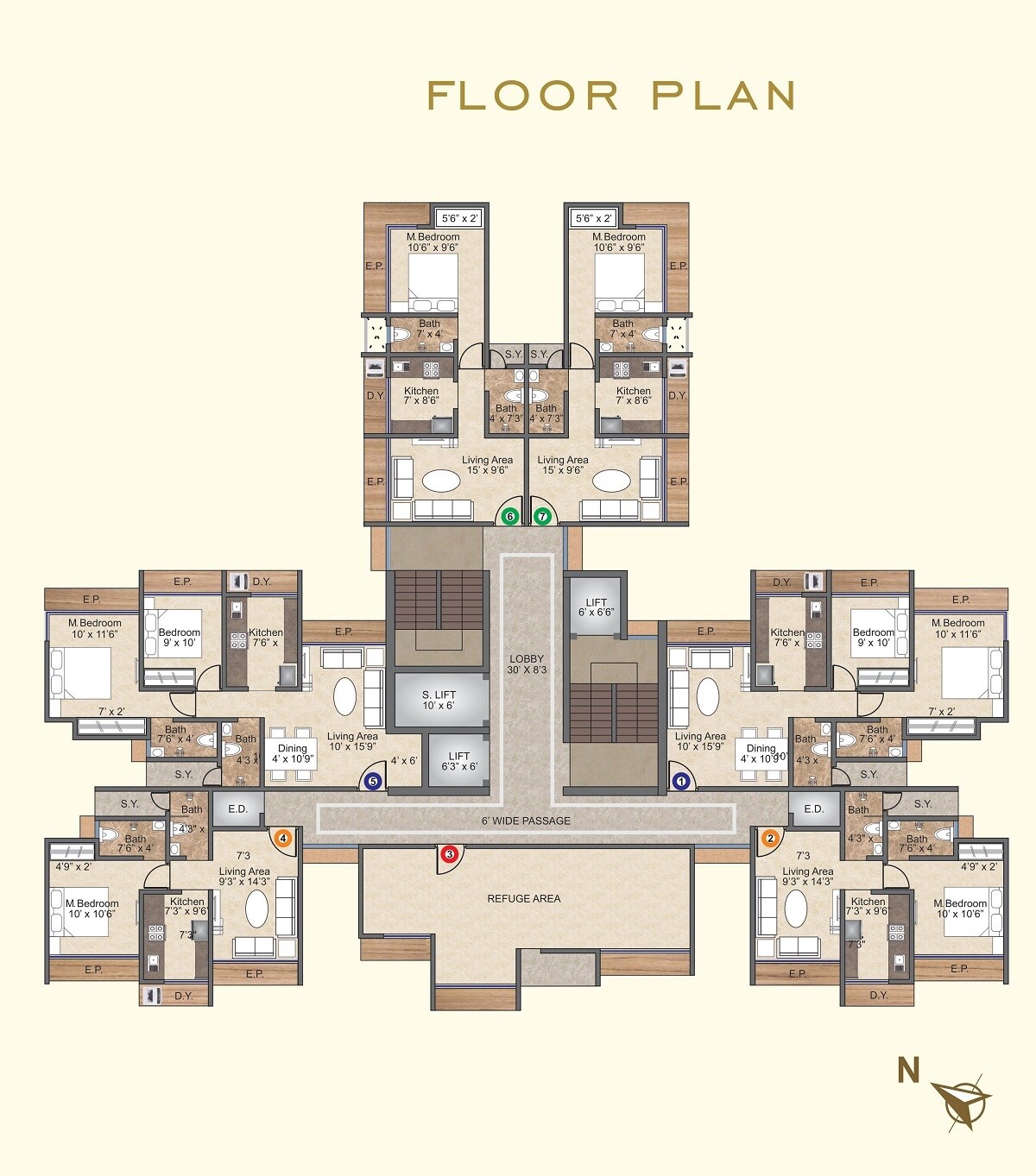 PSK Skylar Floor Plans