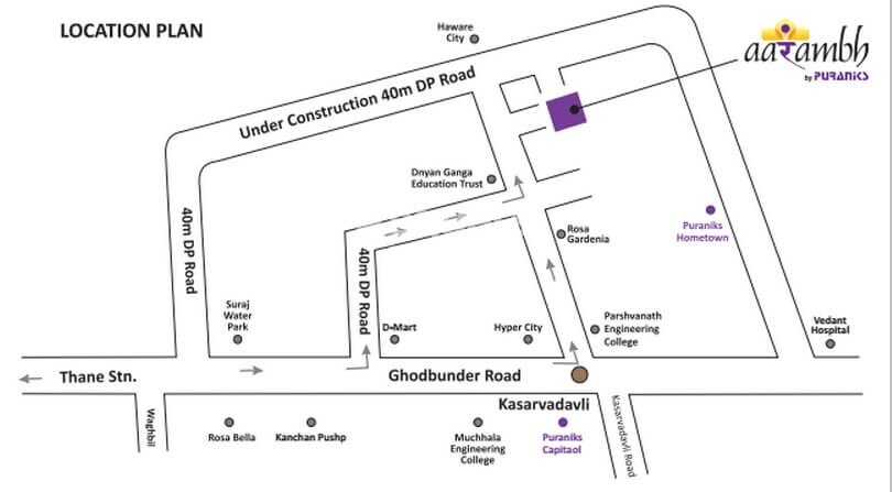 Puranik Aarambh Location Image