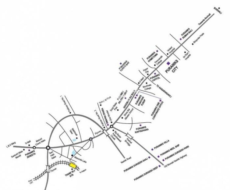 Puranik City Reserva Location Image