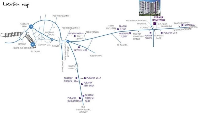 Puranik Hometown Phase II Location Image