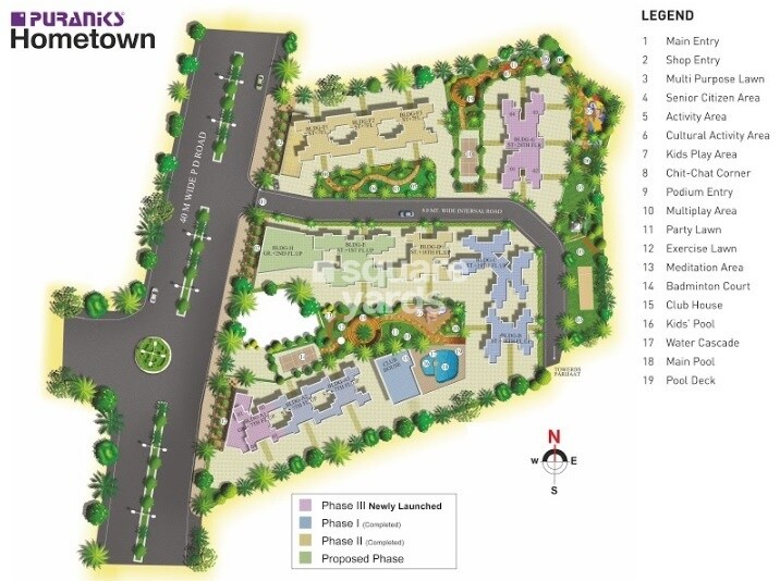 Puranik Hometown Phase III Master Plan 1