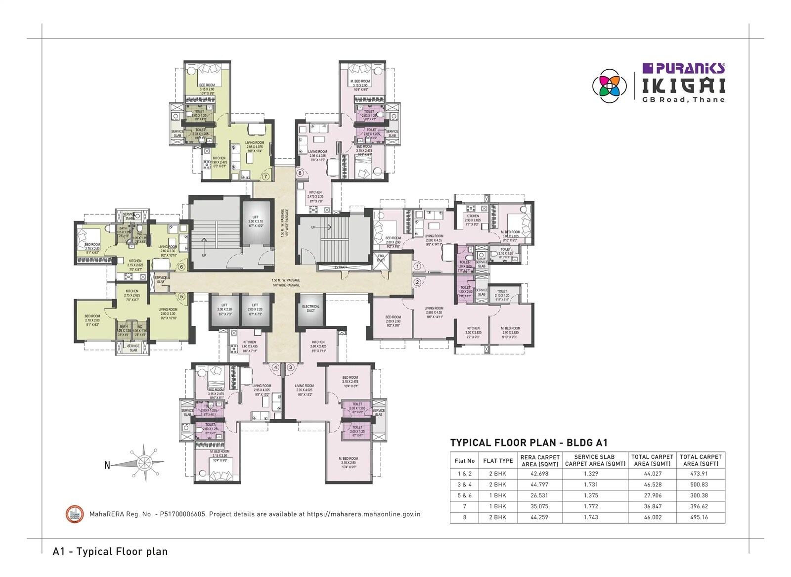 Puranik Ikigai Floor Plans