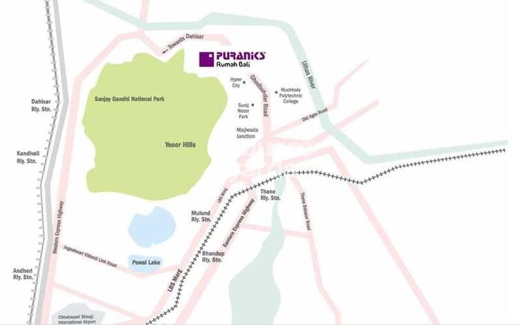 Puranik Rumah Bali Phase II Location Image