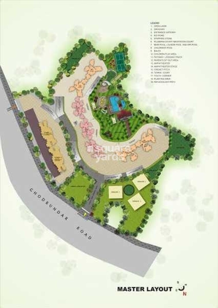 Puranik Rumah Bali Phase II Master Plan Image