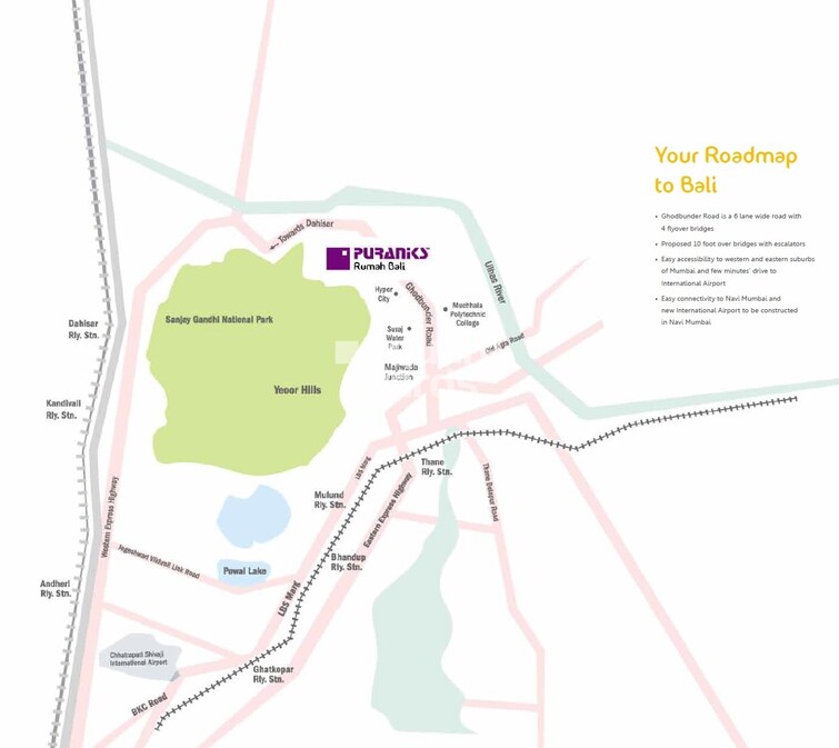 Puranik Rumah Bali Phase III Location Image