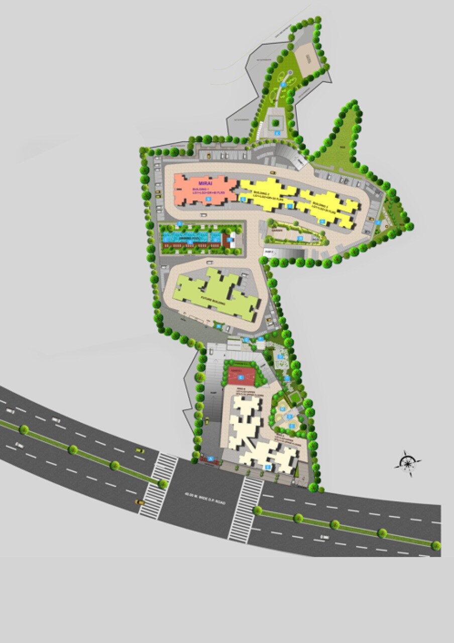 Puraniks Mirai Master Plan Image