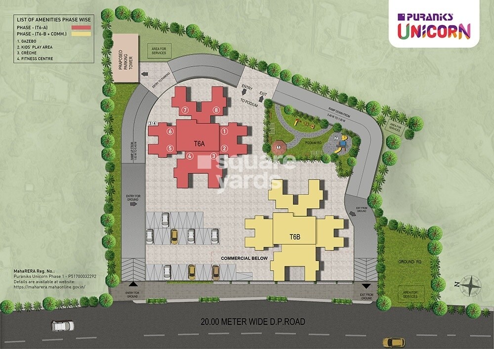 Puraniks Unicorn Master Plan Image