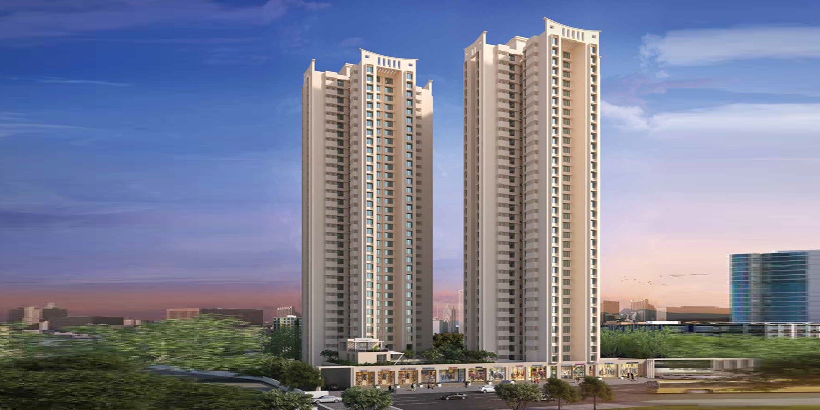 Puraniks Unicorn residential project in Ghodbunder Road