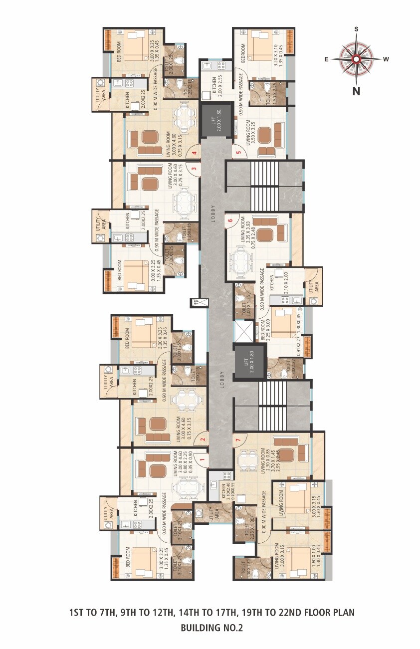 Purvesh Kurm Casa Vaishnavi Floor Plans