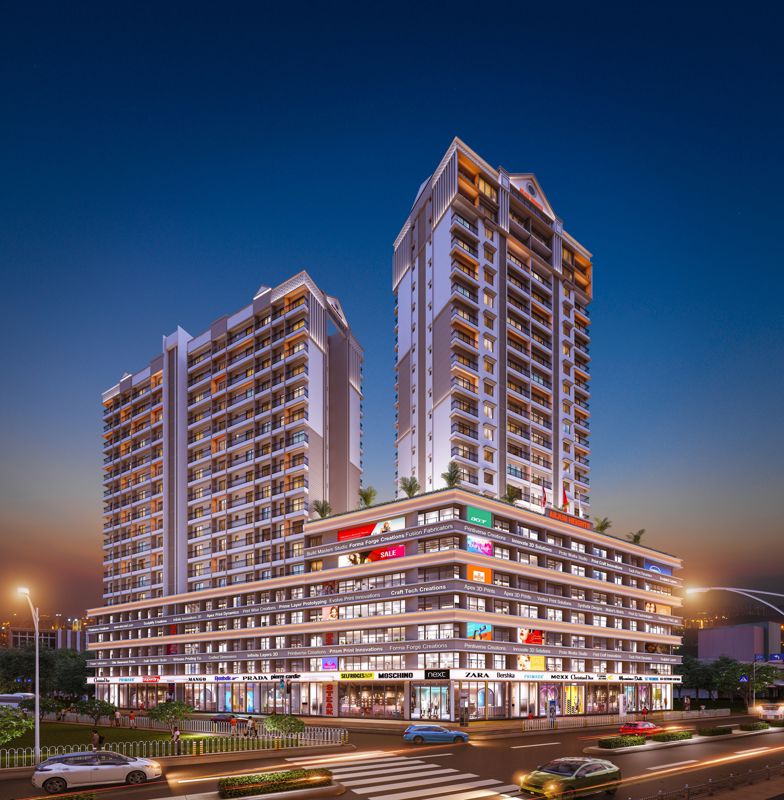 Quba Arjun Heights Apartment Exteriors