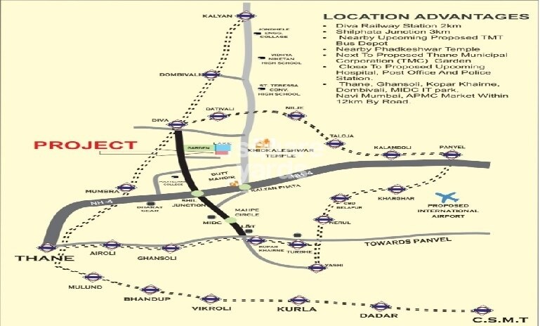 Radhe Krishna Residency Khardipada Location Image