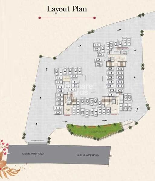 Radhe Krishna Residency Khardipada Master Plan Image