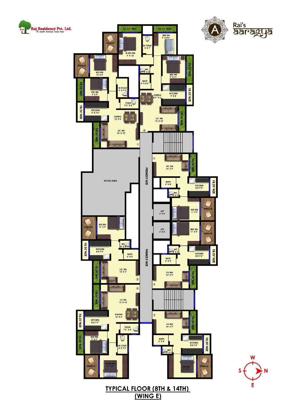 Rai S Aaragya Floor Plans 1