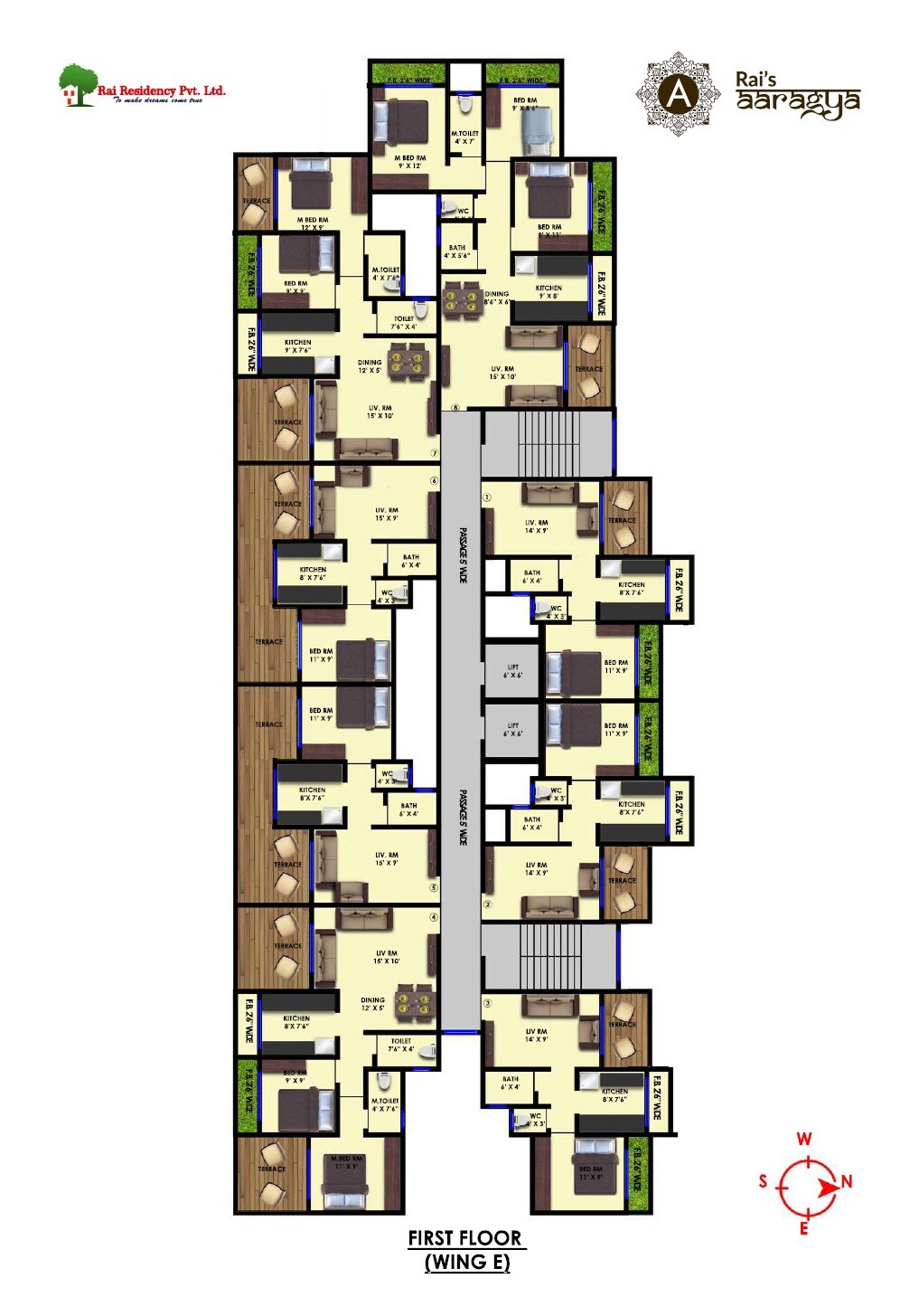 Rai S Aaragya Floor Plans 3