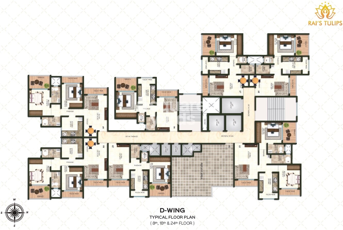 Rais Tulip Floor Plans
