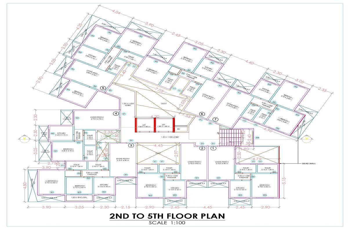 Raj Cornerstone Floor Plans