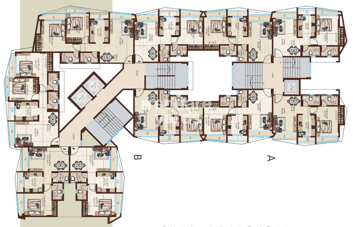 Raj Florenza Floor Plans