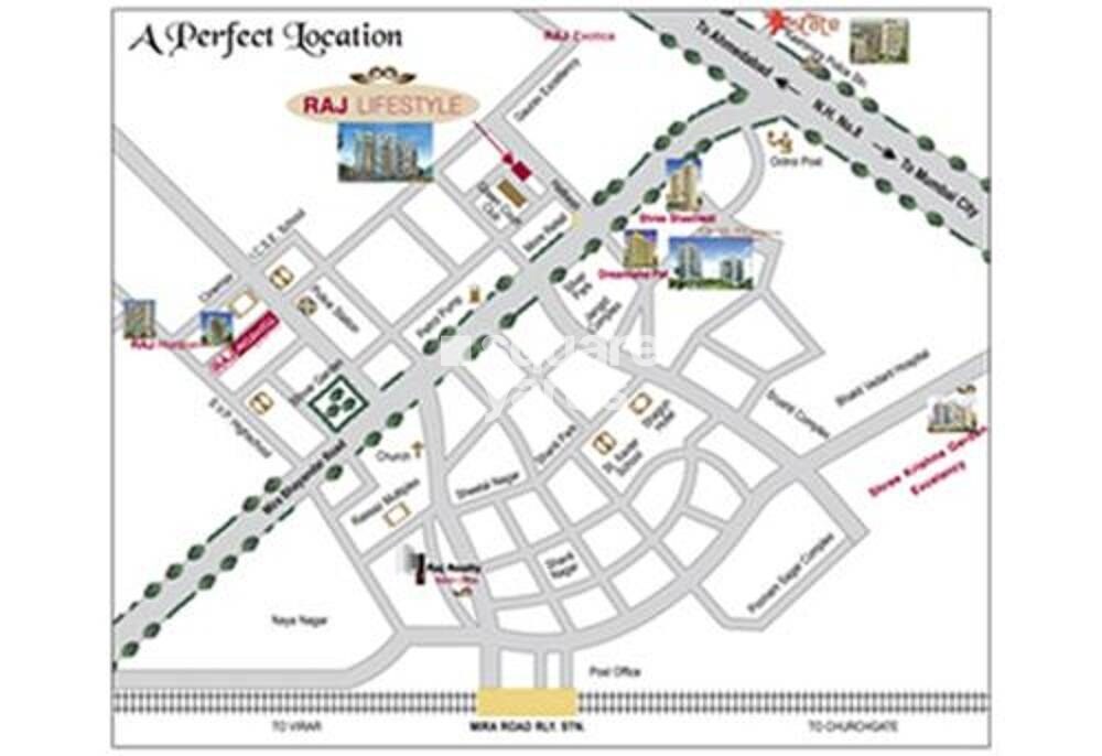 Raj G N Residency Location Image