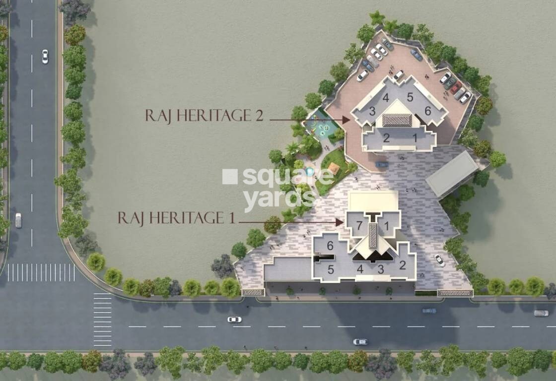 Raj Heritage 1 Master Plan 1