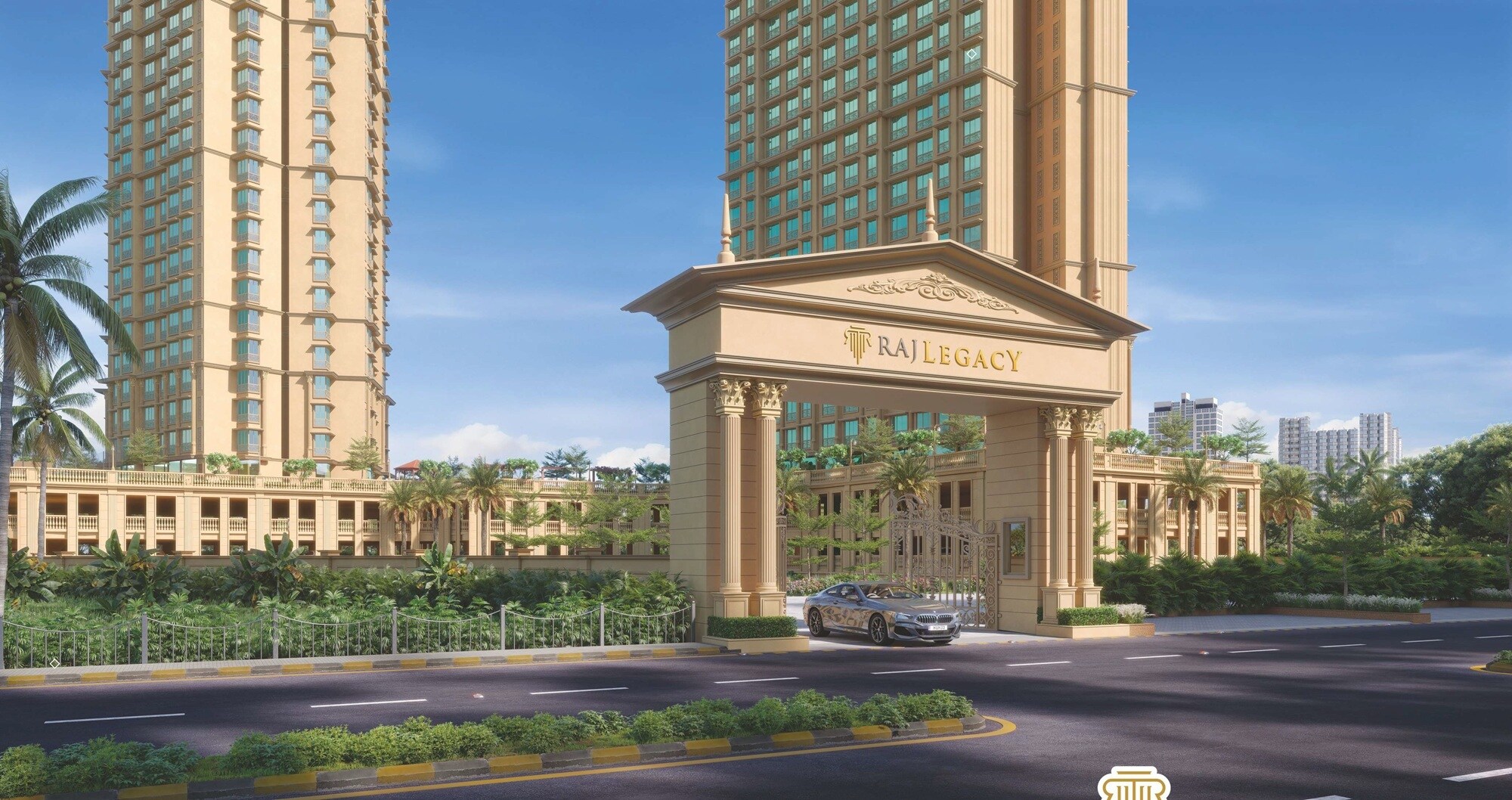 Raj Legacy Satyam Entrance View