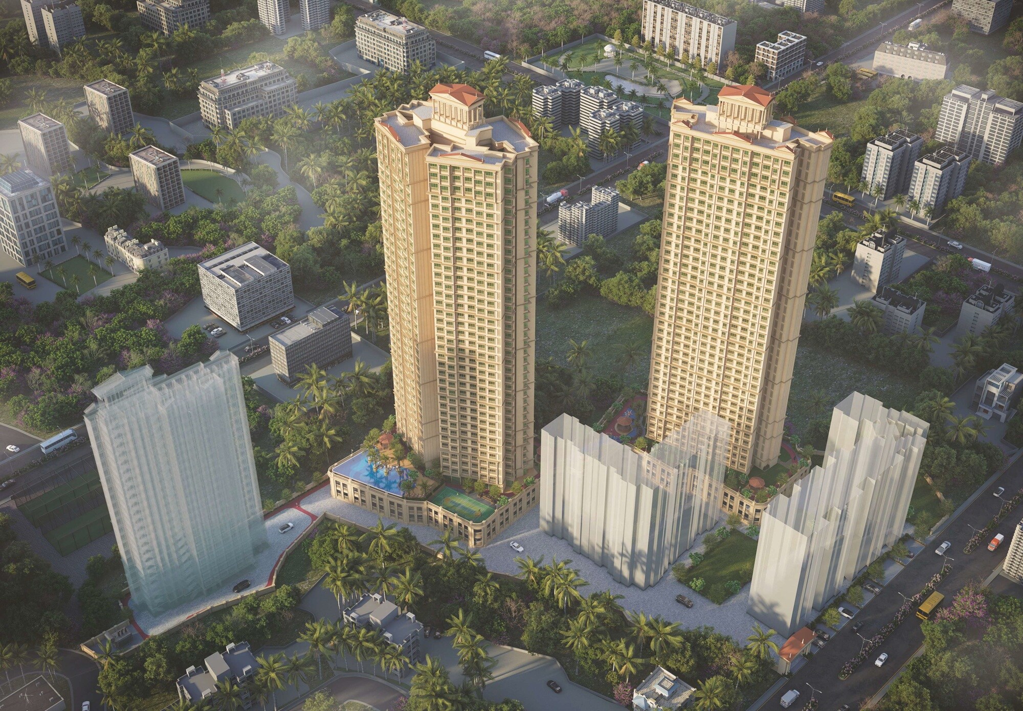 Raj Legacy Satyam Tower View 2